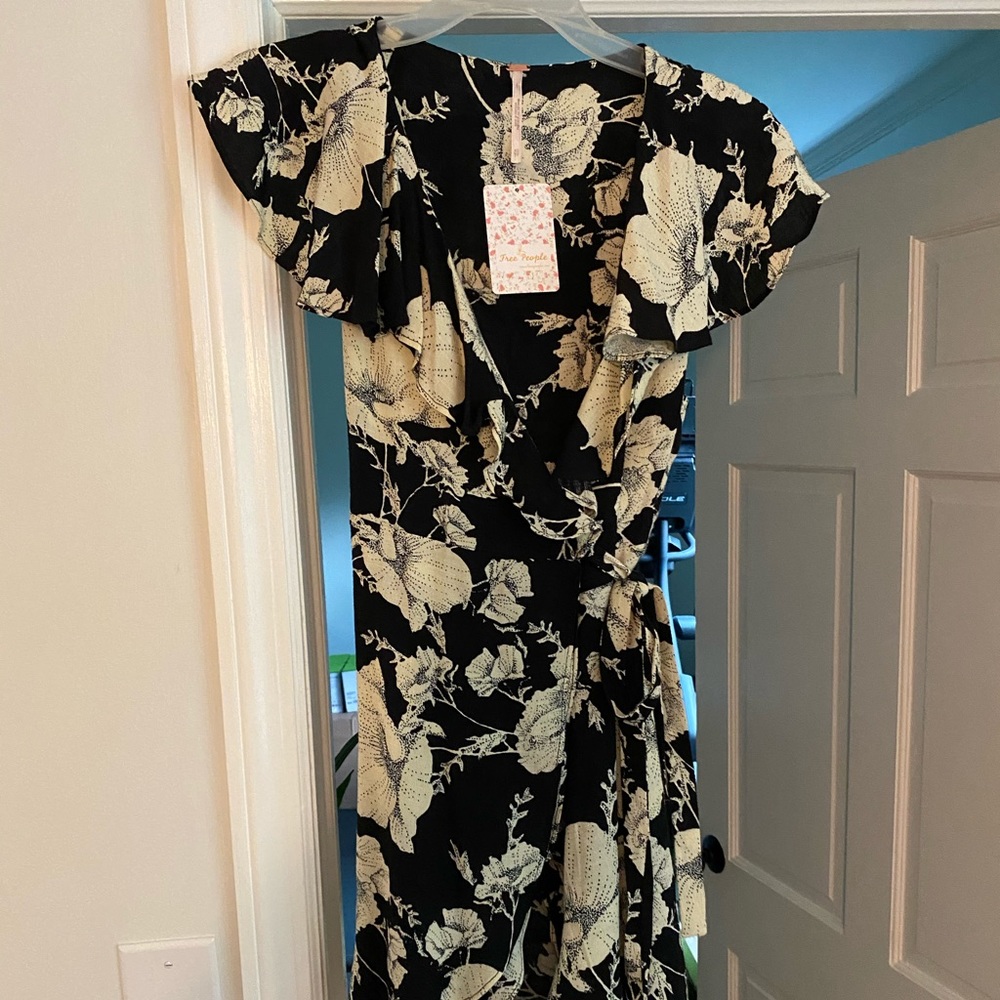 Free People Mini Wrap Dress